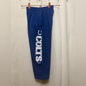 Reebok Kids Blue Colts Joggers Sweat Pants 0123